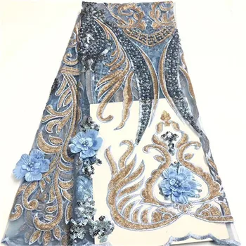 New Design African Lace Fabric 2019 High Quality Lace Beads Fabric French Nigerian Beads Lace Fabric 3d Embroidery Wedding Lace
New Design African Lace Fabric 2019 High Quality Lace Beads Fabric French Nigerian Beads Lace Fabric 3d Embroidery Wedding Lace