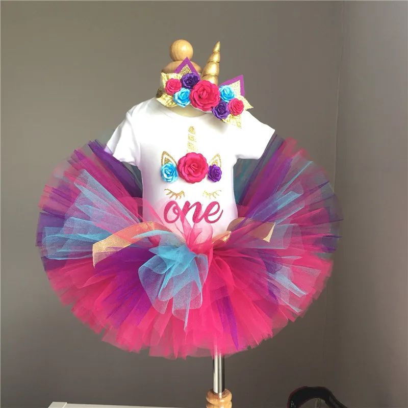 One Year Baby Girl Clothes Unicorn Dress Birthday 1 Year Baptism Romper Headband Tutu Dresses Toddler Girl Party Outfits Costume
One Year Baby Girl Clothes Unicorn Dress Birthday 1 Year Baptism Romper Headband Tutu Dresses Toddler Girl Party Outfits Costume