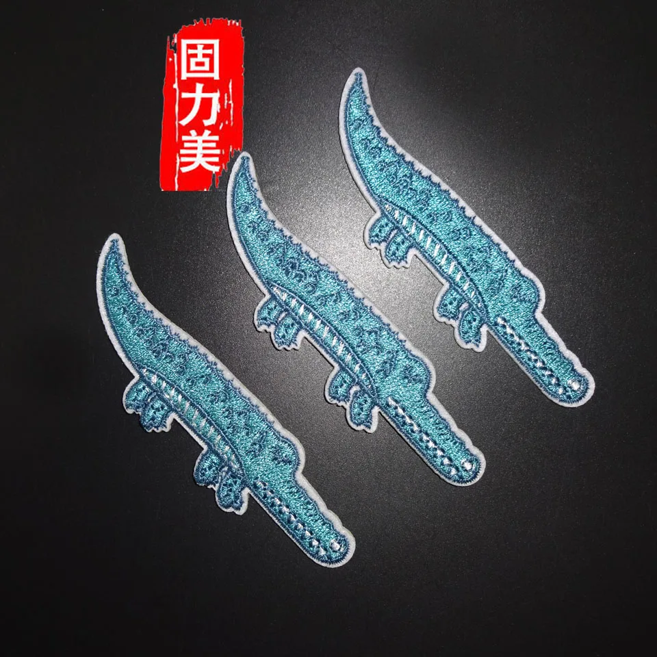 40pc New Arrival Crocodile Iron on Patches Handmade Embroidered Customization Iron on Patch Clothing Eco-friendly Applique
40pc New Arrival Crocodile Iron on Patches Handmade Embroidered Customization Iron on Patch Clothing Eco-friendly Applique