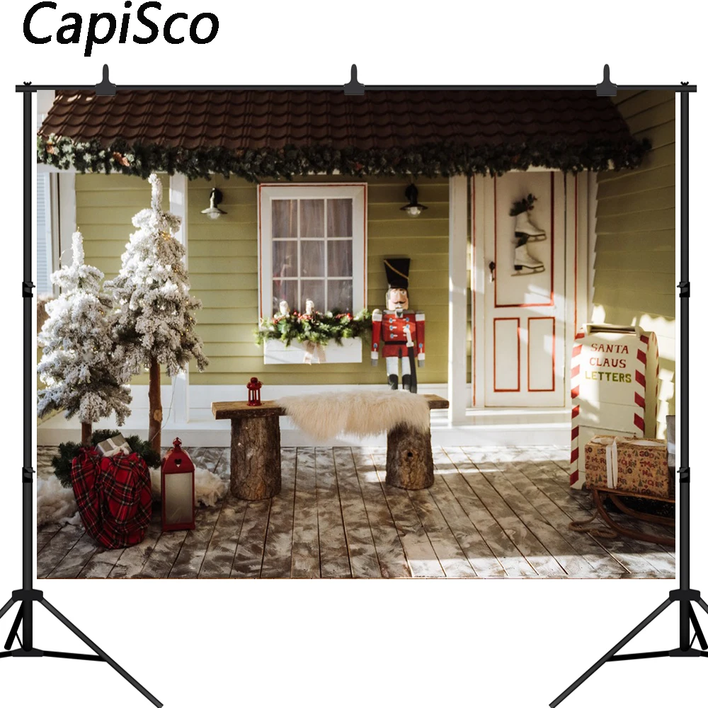 Capisco backgrounds for photo studio Christmas tree snow Wooden house floor toy photography backdrop photobooth photocall
Capisco backgrounds for photo studio Christmas tree snow Wooden house floor toy photography backdrop photobooth photocall