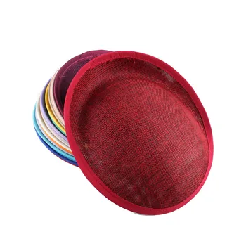 Fascinators Base 20cm Marron or Multiple colors imitation Sinamay hats bridal wedding hair accessories DIY women party headwear
Fascinators Base 20cm Marron or Multiple colors imitation Sinamay hats bridal wedding hair accessories DIY women party headwear