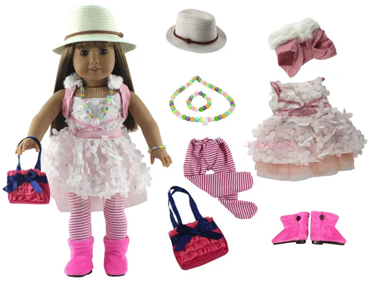 Fashion Doll Clothes Set Outfit for 18 inch American Doll Casual Clothes american doll accessories A variety of options
Fashion Doll Clothes Set Outfit for 18 inch American Doll Casual Clothes american doll accessories A variety of options