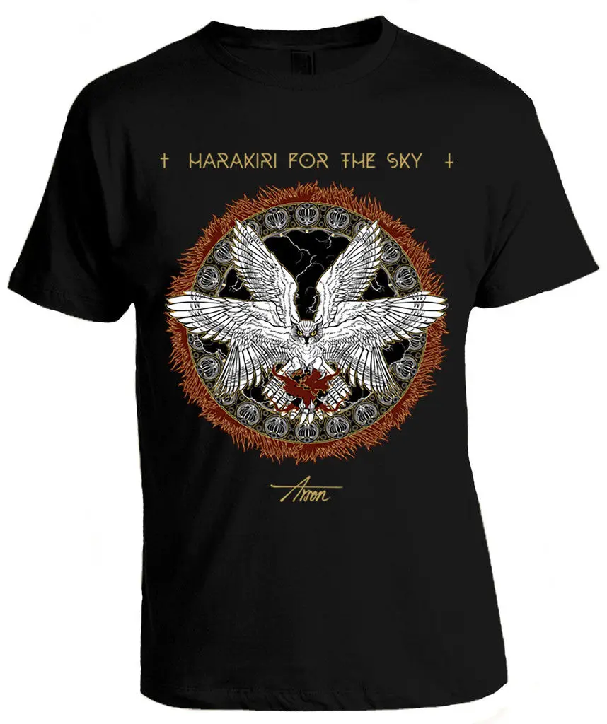 Harakiri For The Sky 'Fire Owl' T Shirt New & Official Short Sleeve Basic Tops Top Tee Funny Print Tops Men Top Tee
Harakiri For The Sky 'Fire Owl' T Shirt New & Official Short Sleeve Basic Tops Top Tee Funny Print Tops Men Top Tee