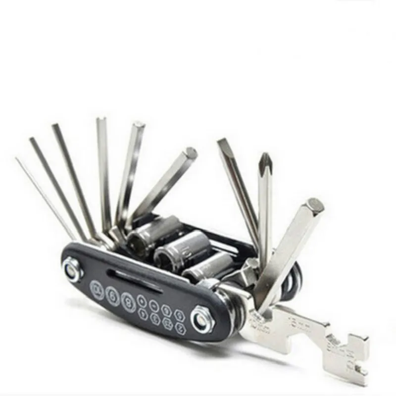 New Bicycle Tools15 in 1 Multi Tools Bike Repair Tools Mountain Bike Tool Useful Cycling Multi Tool
New Bicycle Tools15 in 1 Multi Tools Bike Repair Tools Mountain Bike Tool Useful Cycling Multi Tool