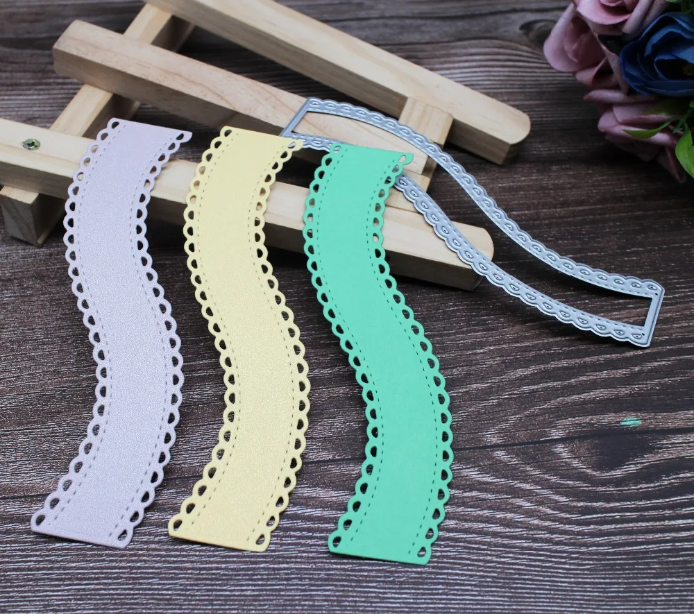 Flower Lace Cutting Dies Birthday dies&Stamp Set Curved Wave Lace Border Die Knife for Paper Card Crafts cut die for Scrapbook
Flower Lace Cutting Dies Birthday dies&Stamp Set Curved Wave Lace Border Die Knife for Paper Card Crafts cut die for Scrapbook