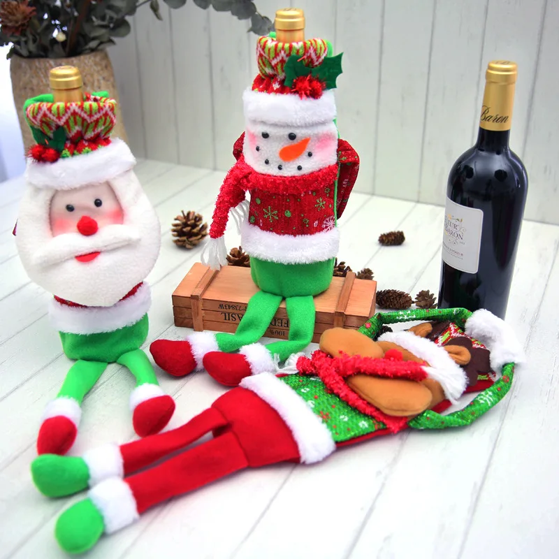 2020 Christmas Decoration Hand Woven Wine Bottle Set Snowman Bottle Set Kitchen Restaurant Decoration Portable Decorative Bag
2020 Christmas Decoration Hand Woven Wine Bottle Set Snowman Bottle Set Kitchen Restaurant Decoration Portable Decorative Bag