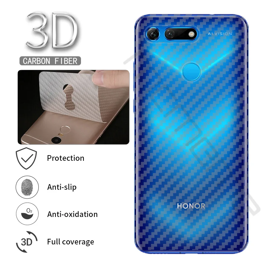 10Pcs/lot For Huawei Honor View 20 Clear 3D Carbon Fiber Soft Screen Protector Sticker Protective Back Film Not Tempered Glass
10Pcs/lot For Huawei Honor View 20 Clear 3D Carbon Fiber Soft Screen Protector Sticker Protective Back Film Not Tempered Glass