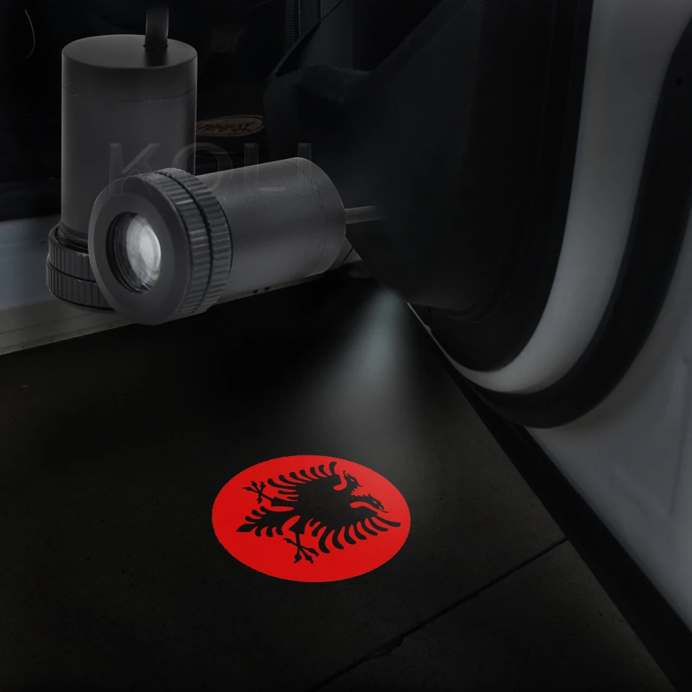 2x Albanian Eagle Logo Car Door Courtesy Welcome Lamp LED Laser Projector Ghost Shadow Light
2x Albanian Eagle Logo Car Door Courtesy Welcome Lamp LED Laser Projector Ghost Shadow Light