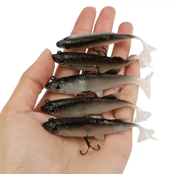 5pcs/lot Soft Lure 8cm 14g Wobblers Artificial Bait Fishing Lures Sea Bass Carp Fishing Lead Fish Jig
5pcs/lot Soft Lure 8cm 14g Wobblers Artificial Bait Fishing Lures Sea Bass Carp Fishing Lead Fish Jig