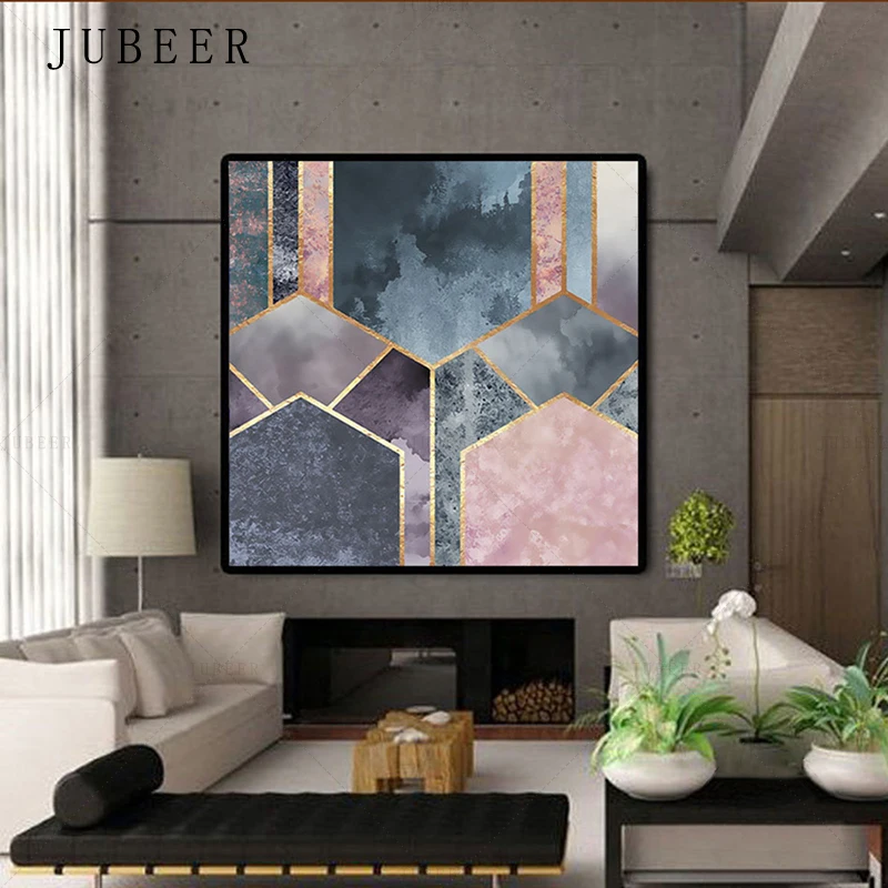 Nordic Abstract Canvas Painting Geometric Gold Line Pattern Frameless Poster and Prints Wall Art for Living Room Home Decor
Nordic Abstract Canvas Painting Geometric Gold Line Pattern Frameless Poster and Prints Wall Art for Living Room Home Decor