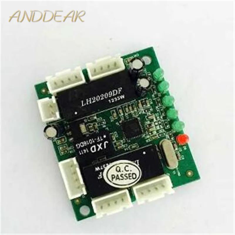 OEM mini module design ethernet switch circuit board for ethernet switch module 10/100mbps 5/8 port PCBA board OEM Motherboard
OEM mini module design ethernet switch circuit board for ethernet switch module 10/100mbps 5/8 port PCBA board OEM Motherboard