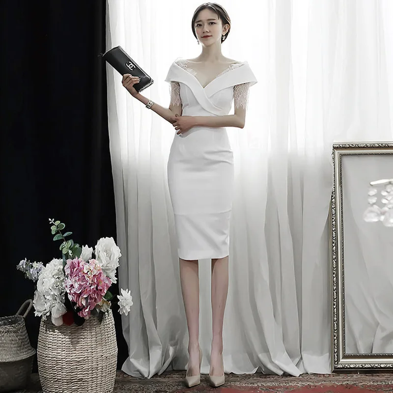 2018 Summer Dresses V Neck Short Sleeve Elegant Women Dress Office Lady Bandage Bodycon Sexy Party Midi Pencil Dress Vestidos 
2018 Summer Dresses V Neck Short Sleeve Elegant Women Dress Office Lady Bandage Bodycon Sexy Party Midi Pencil Dress Vestidos