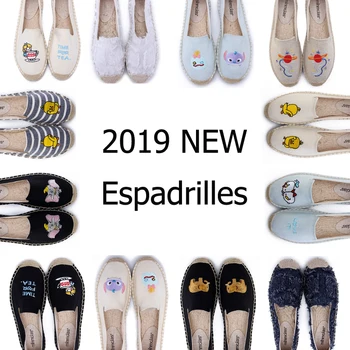 women's espadrille Embroider shoes Comfortable slippers Ladies Womens Casual Shoes Breathable Flax Hemp Canvas Blue Flamingo
women's espadrille Embroider shoes Comfortable slippers Ladies Womens Casual Shoes Breathable Flax Hemp Canvas Blue Flamingo