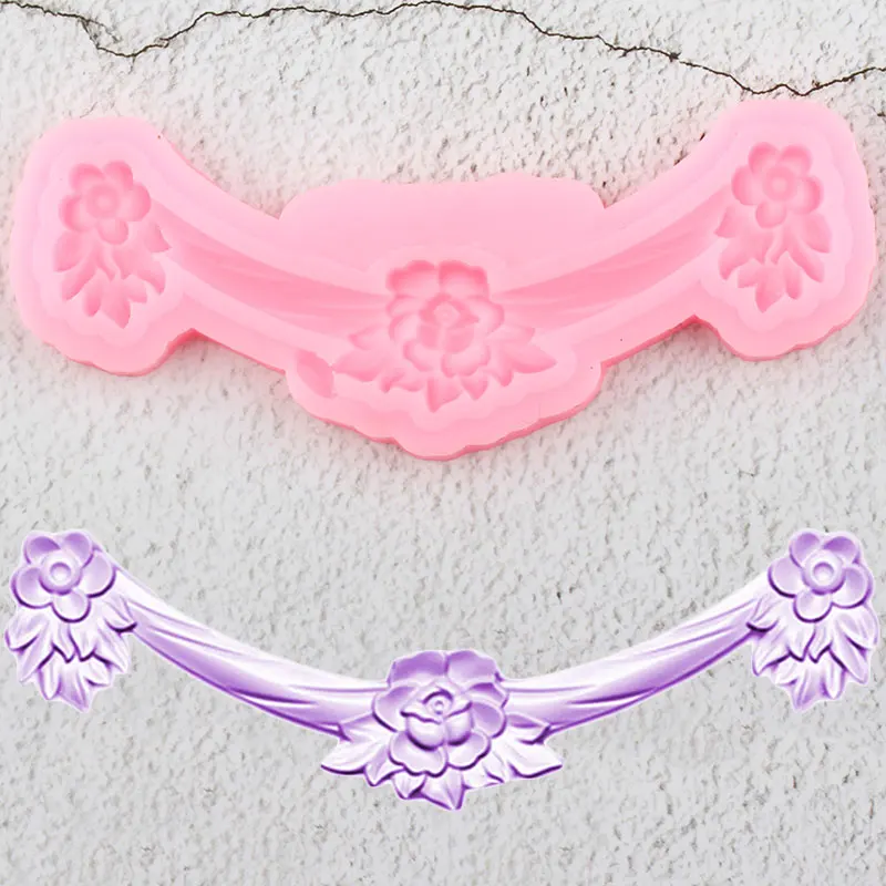 DIY Flower Cake Border Silicone Molds Rose Leaf Cupcake Topper Fondant Mold Cake Decorating Tools Candy Chocolate Gumpaste Mould
DIY Flower Cake Border Silicone Molds Rose Leaf Cupcake Topper Fondant Mold Cake Decorating Tools Candy Chocolate Gumpaste Mould