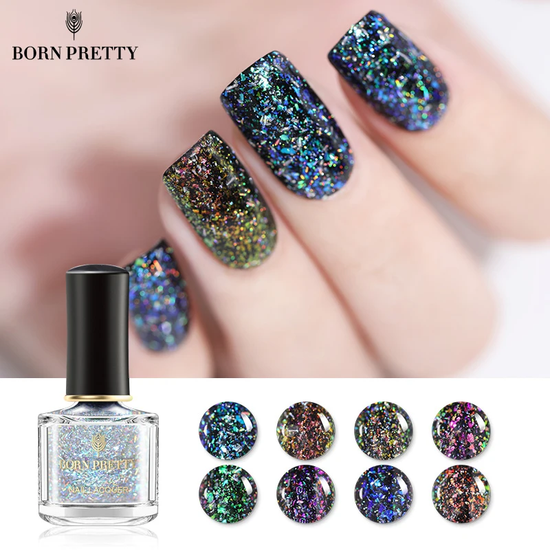 BORN PRETTY Chameleon Nail Polish 6ml Iridescent Sequins Flakies Bright Oil Top Coat Nail Lacquer Varnish Dark Base Needed
BORN PRETTY Chameleon Nail Polish 6ml Iridescent Sequins Flakies Bright Oil Top Coat Nail Lacquer Varnish Dark Base Needed