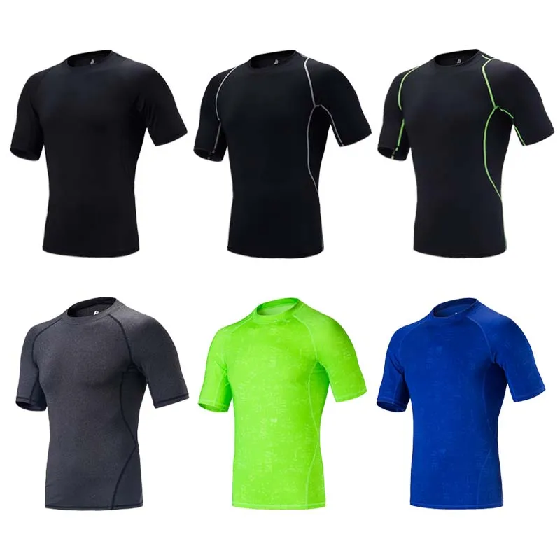 Mens Compression T- Shirts Tights Short Sleeve Quick Dry Clothing Exercise Workout Fitness Sportswear Tops Long Pants
Mens Compression T- Shirts Tights Short Sleeve Quick Dry Clothing Exercise Workout Fitness Sportswear Tops Long Pants
