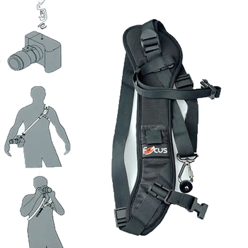 Focus F1 Quick Rapid Camera Single Shoulder Sling Black Belt Strap For canon nikon DSLR 7D 5D Mark II D800 A77 60D
Focus F1 Quick Rapid Camera Single Shoulder Sling Black Belt Strap For canon nikon DSLR 7D 5D Mark II D800 A77 60D