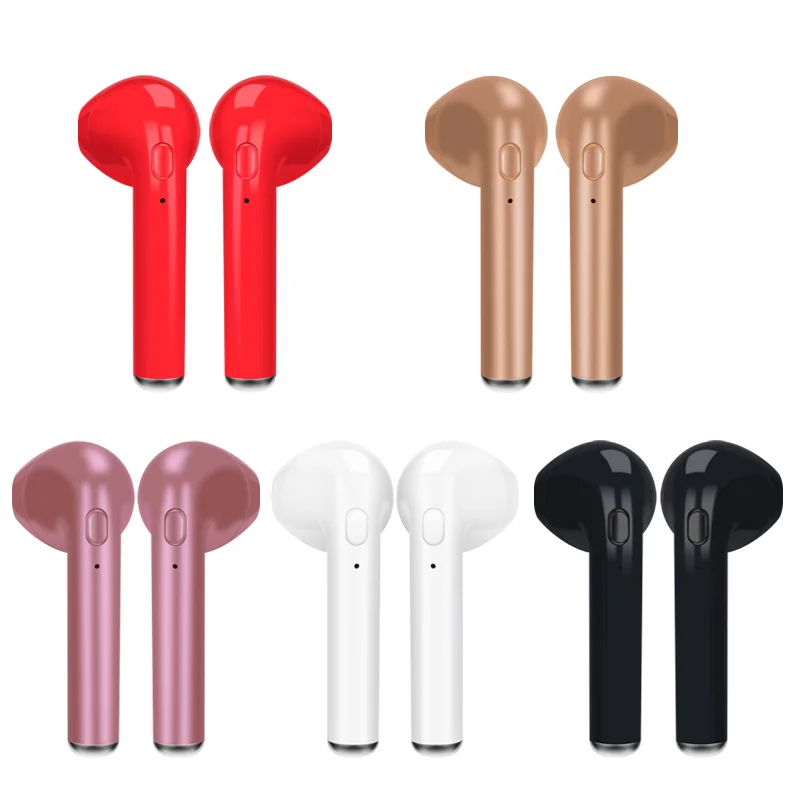 Wireless Earpiece Bluetooth Earphones I7 I7s TWS Sport Earbuds Headset with Mic for Smart Phone IPhone Xiaomi Samsung Huawei LG
Wireless Earpiece Bluetooth Earphones I7 I7s TWS Sport Earbuds Headset with Mic for Smart Phone IPhone Xiaomi Samsung Huawei LG