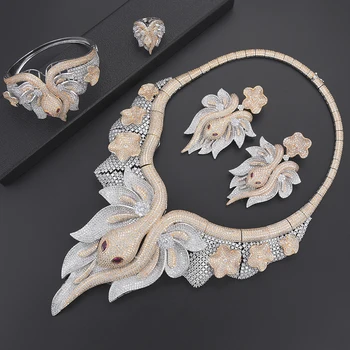 missvikki Chic Cool Snake Dragon Eif European style Big Jewelry Set 4 PCS for Women Festival Holiday Accessories Cubic Zirconia
missvikki Chic Cool Snake Dragon Eif European style Big Jewelry Set 4 PCS for Women Festival Holiday Accessories Cubic Zirconia