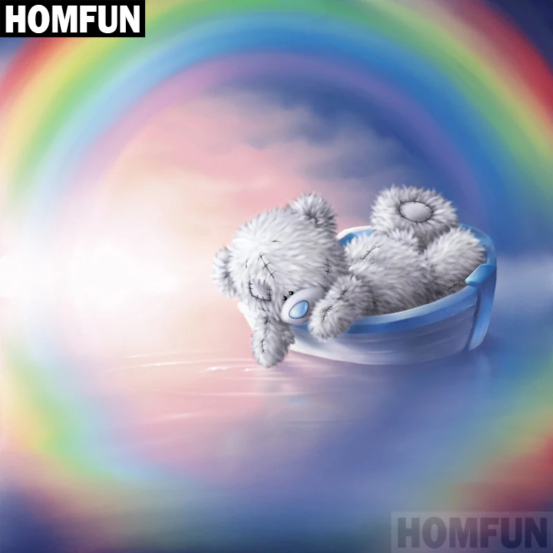 HOMFUN Full Square/Round Drill 5D DIY Diamond Painting "Cartoon bear" Embroidery Cross Stitch 5D Home Decor Gift A03787
HOMFUN Full Square/Round Drill 5D DIY Diamond Painting "Cartoon bear" Embroidery Cross Stitch 5D Home Decor Gift A03787