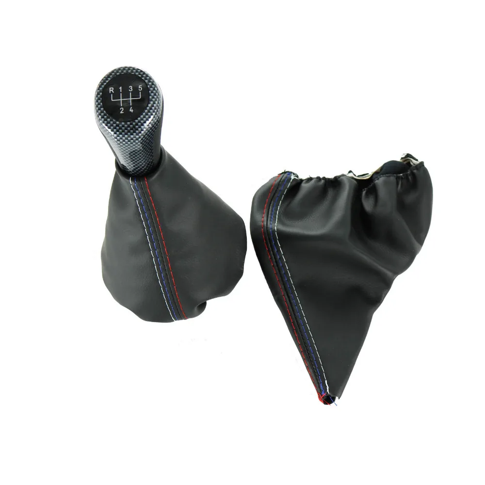 For BMW 3 Series E36 E46 Car-Styling 5/6 Speed Shift Knob Stick Manul Handbrake Leather Gaiter Boot Cover Case Gear Shift Collar
For BMW 3 Series E36 E46 Car-Styling 5/6 Speed Shift Knob Stick Manul Handbrake Leather Gaiter Boot Cover Case Gear Shift Collar