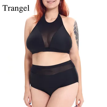Trangel Plus Size Swimsuit Women Push Up Bikini 2019 Mesh Swimwear Female High Waist Bikinis Set Swimwear Swimsuit Swim Suit
Trangel Plus Size Swimsuit Women Push Up Bikini 2019 Mesh Swimwear Female High Waist Bikinis Set Swimwear Swimsuit Swim Suit