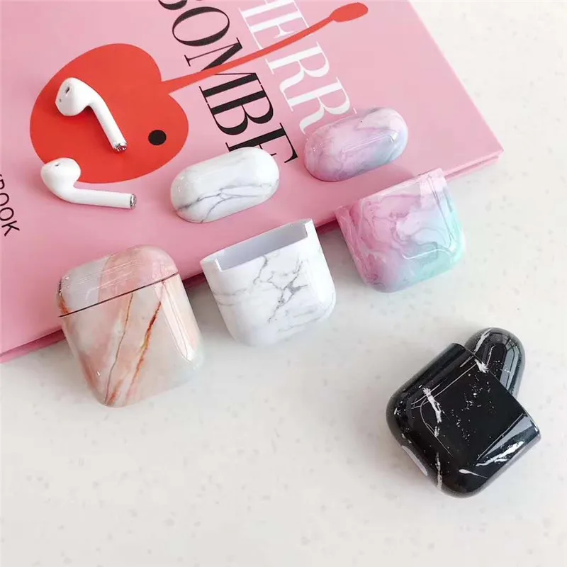Luxury fashion Cute granite marble plastic hard Protective Wireless Bluetooth Headset case For Apple Airpods 1 2 Earphone cover
Luxury fashion Cute granite marble plastic hard Protective Wireless Bluetooth Headset case For Apple Airpods 1 2 Earphone cover