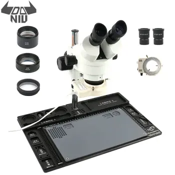 DANIU Stereo Microscope 3.5X - 90X Continuous Zoom Magnification + Big Aluminum Stand + 56 LED Ring Light + Lens
DANIU Stereo Microscope 3.5X - 90X Continuous Zoom Magnification + Big Aluminum Stand + 56 LED Ring Light + Lens