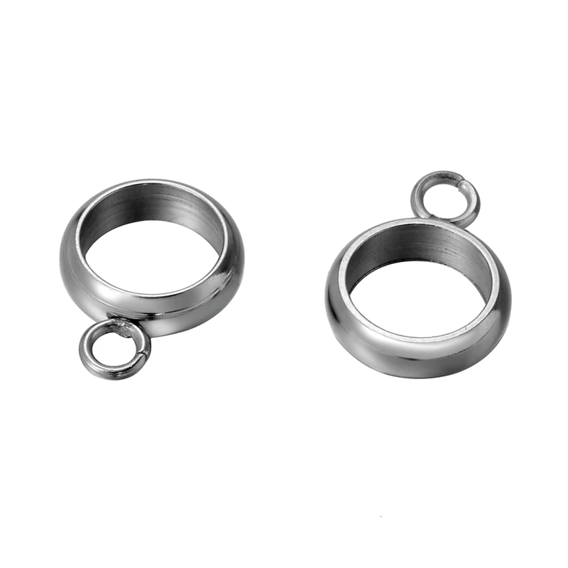 10PCs 6/7/8mm Stainless Steel Silver Color Beads Connector Fit Large Hole Bracelet DIY Jewelry Making Accessories Needlework
10PCs 6/7/8mm Stainless Steel Silver Color Beads Connector Fit Large Hole Bracelet DIY Jewelry Making Accessories Needlework