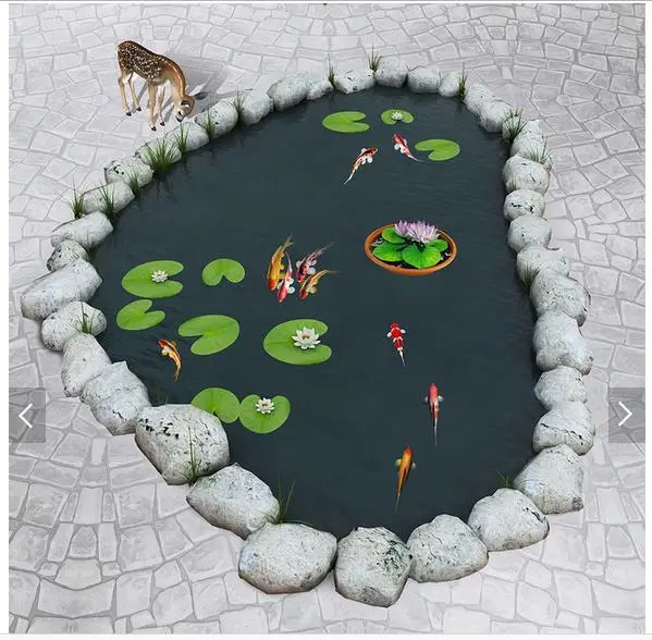 3d wallpaper custom 3d flooring painting wallpaper murals carp pond lotus to paint 3D floor wall 3d living room photo wallpaer 
3d wallpaper custom 3d flooring painting wallpaper murals carp pond lotus to paint 3D floor wall 3d living room photo wallpaer