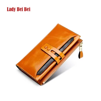 Lady Beibei Genuine Leather Women Wallet Female Long Clutch Lady Purse Portomonee Luxury Brand Money Bag Coin Purse Card Holders
Lady Beibei Genuine Leather Women Wallet Female Long Clutch Lady Purse Portomonee Luxury Brand Money Bag Coin Purse Card Holders
