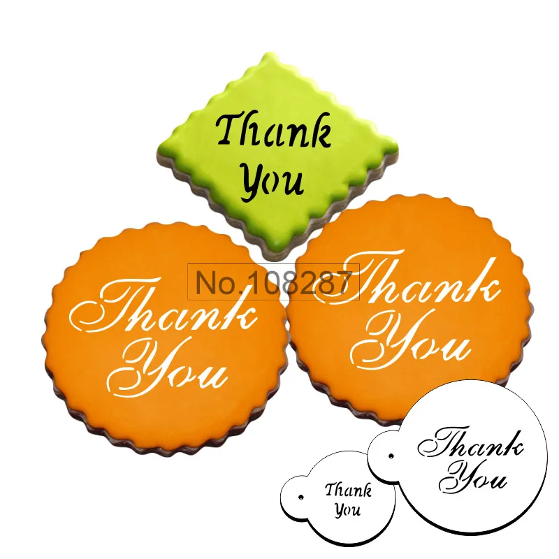 Thank You Cookie/Cupcake Top Stencils, Cupcake Stencil, Stencil for cake decorating,Free shipping stencil
Thank You Cookie/Cupcake Top Stencils, Cupcake Stencil, Stencil for cake decorating,Free shipping stencil