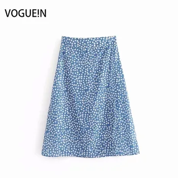 VOGUEIN New Womens Summer Beach Star Print Blue High Waist A-Line Midi Skirt Wholesale
VOGUEIN New Womens Summer Beach Star Print Blue High Waist A-Line Midi Skirt Wholesale