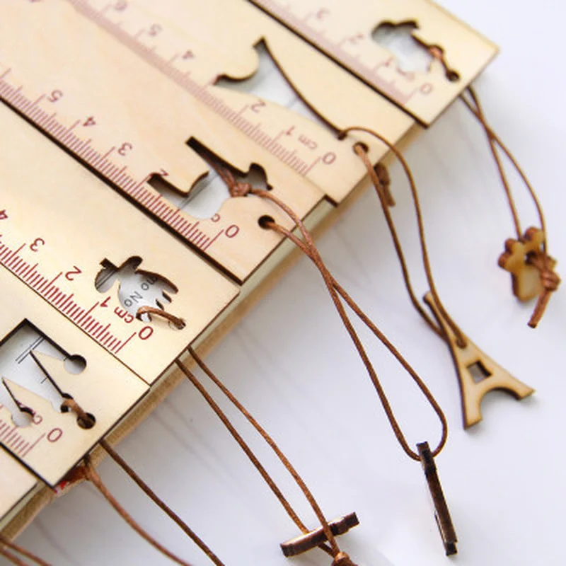 Cute Ruler Vintage Openwork Wooden Design Ruler Creative Kawaii Cute Pendant Openwork Wooden Sewing Ruler Student Stationery
Cute Ruler Vintage Openwork Wooden Design Ruler Creative Kawaii Cute Pendant Openwork Wooden Sewing Ruler Student Stationery