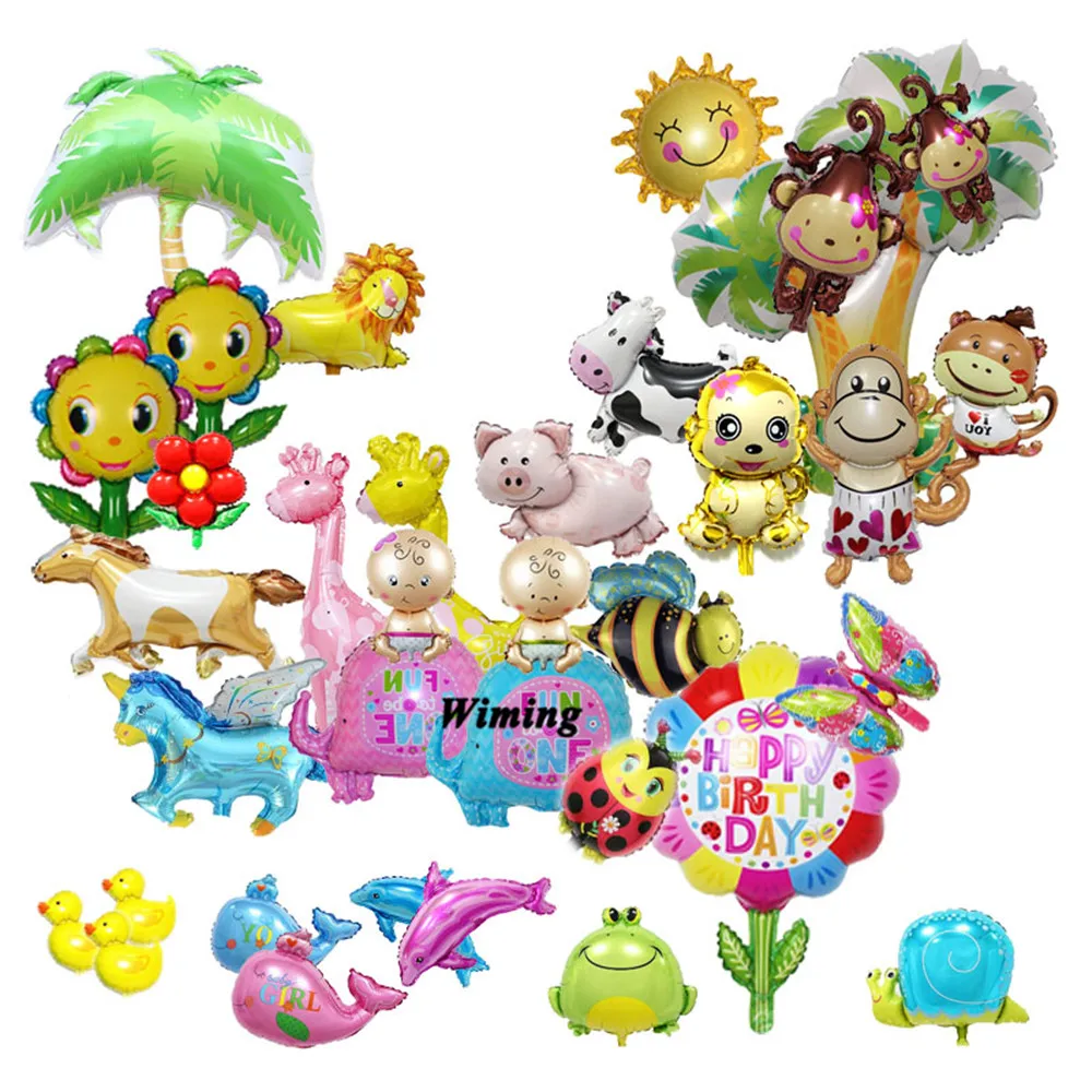 horse cow pig flower frog duck monkey fish theme party birthday decoration supplies children baby kids toys mini balloons
horse cow pig flower frog duck monkey fish theme party birthday decoration supplies children baby kids toys mini balloons