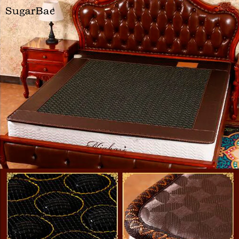Healthcare Korea Germanium Tourmaline Jade Mattress Electric Heating Therapy Massage Mat Size 1.0X1.9M/1.2X1.9M Available
Healthcare Korea Germanium Tourmaline Jade Mattress Electric Heating Therapy Massage Mat Size 1.0X1.9M/1.2X1.9M Available
