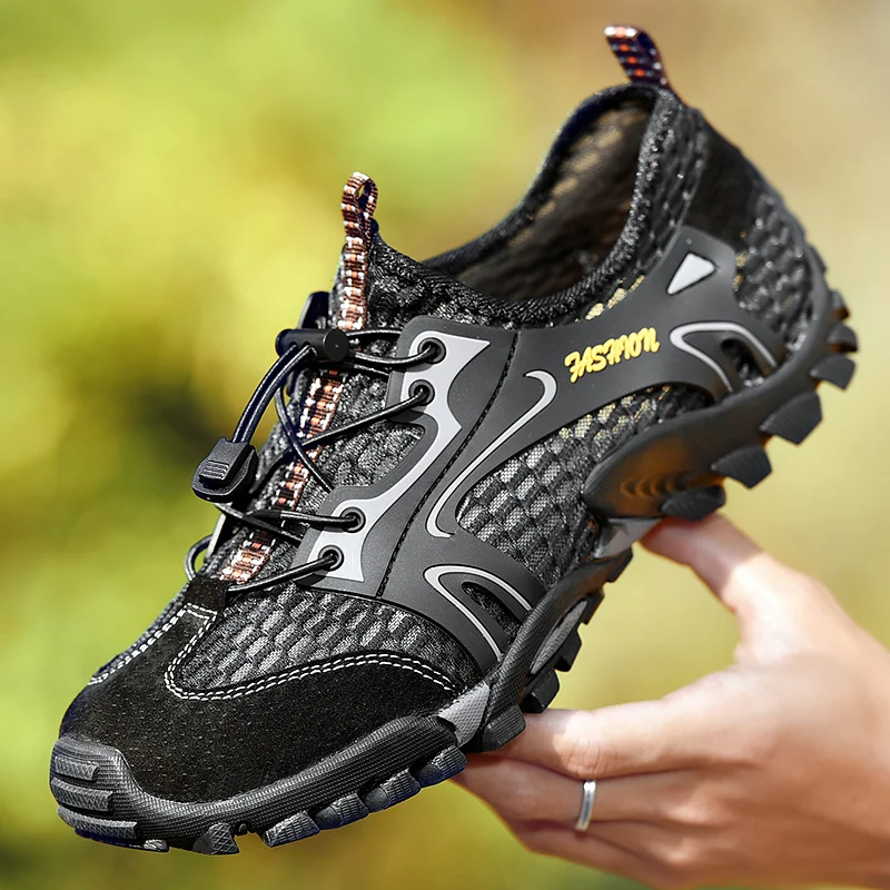 2019 New Men Summer Outdoor Mens Flats Casual Beach Athletic Shoes Non-slip Sport Summer Quality Beach Sneakers Sandals Black
2019 New Men Summer Outdoor Mens Flats Casual Beach Athletic Shoes Non-slip Sport Summer Quality Beach Sneakers Sandals Black