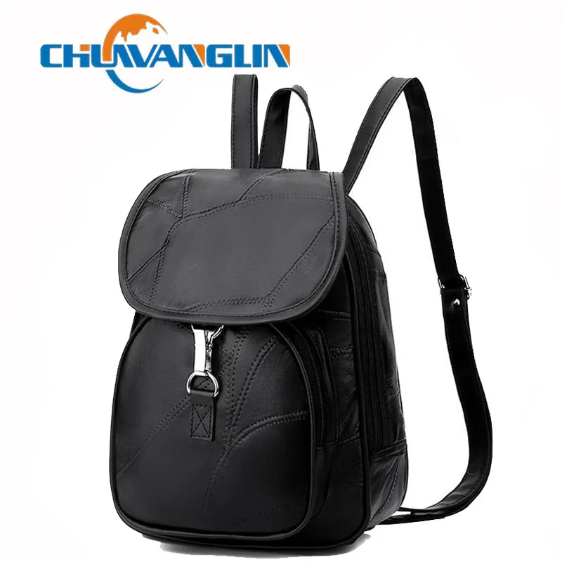Женский рюкзак женский для отдыха из искусственной кожи Mochila Escolar винтажные сумки