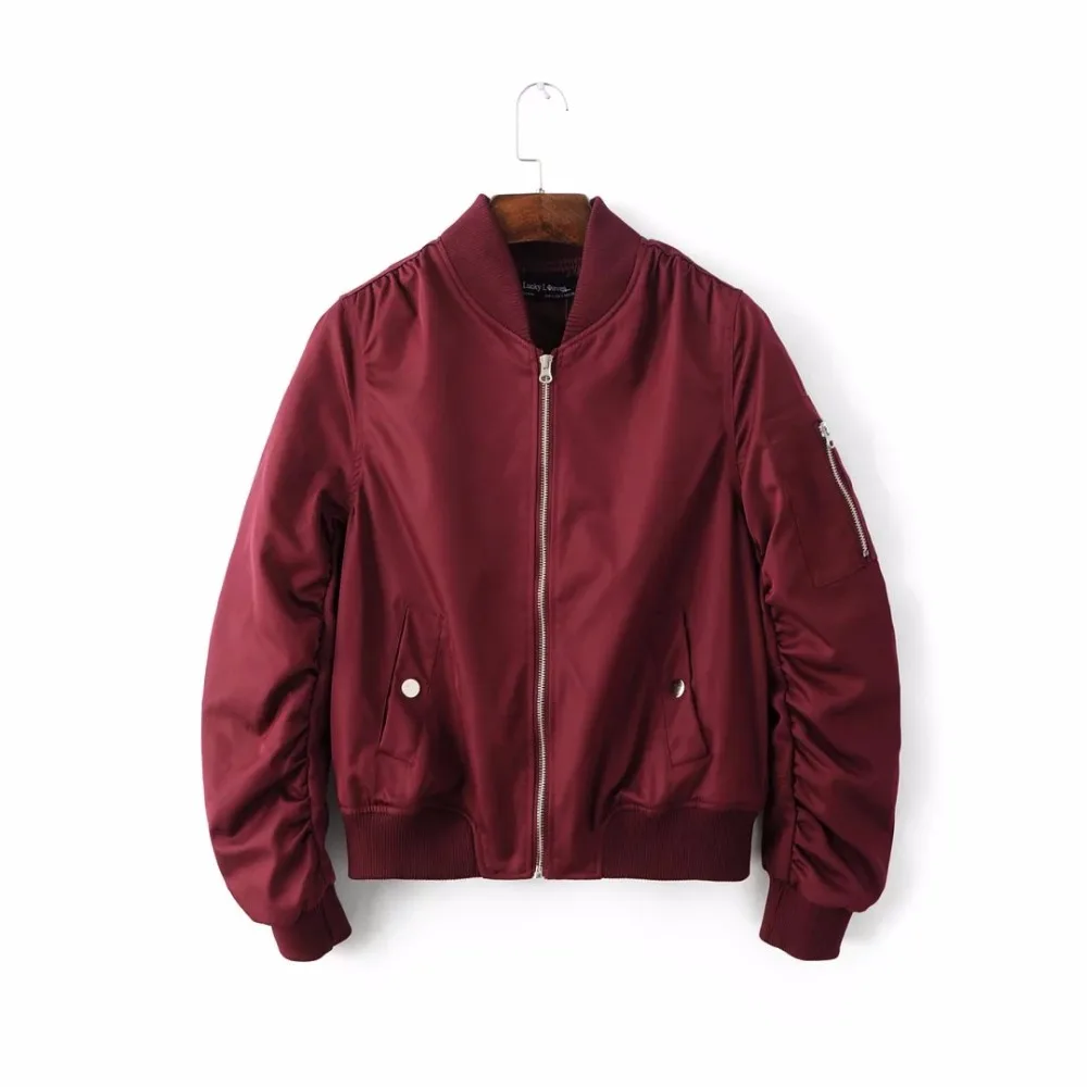 Women short coat ladies bomber jackets Solid 10color full lined loose overcoat 2018 hot sale female casual twill white pink blue
Women short coat ladies bomber jackets Solid 10color full lined loose overcoat 2018 hot sale female casual twill white pink blue