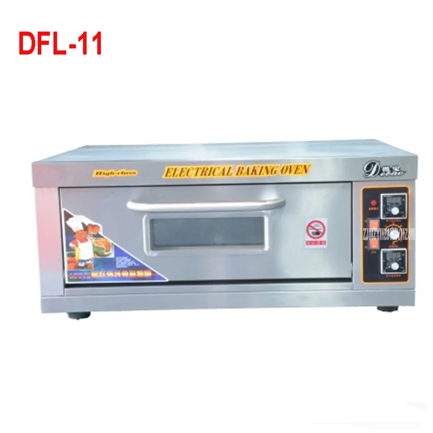 DFL-11 Electrical Stainless Steel Home/Commercial Thermometer Single Pizza Oven/ Mini Baking Oven/Bread/ Cake Toaster Oven 4800W
DFL-11 Electrical Stainless Steel Home/Commercial Thermometer Single Pizza Oven/ Mini Baking Oven/Bread/ Cake Toaster Oven 4800W