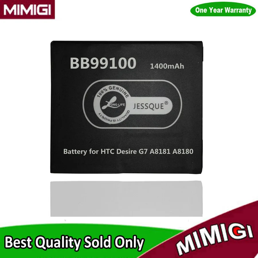 1400mAh BB99100 Battery For HTC Desire G7 A8181 A8180 Dragon G5 T8188 T9188 NEXUS ONE Zoom 2 Bateri Batterie Batterij AKKU AKU
1400mAh BB99100 Battery For HTC Desire G7 A8181 A8180 Dragon G5 T8188 T9188 NEXUS ONE Zoom 2 Bateri Batterie Batterij AKKU AKU