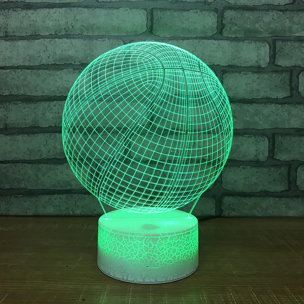 Баскетбольная новинка, подарок, 3D лампа для детской комнаты, светодиодные светильник ветительные приборы с дистанционным управлением, питание от USB и аккумулятора, Детская лампа
Баскетбольная новинка, подарок, 3D лампа для детской комнаты, светодиодные светильник ветительные приборы с дистанционным управлением, питание от USB и аккумулятора, Детская лампа