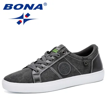 BONA 2019 New Classics Style Men Skateborading Shoes Canvas Outdoor Jogging Shoes Man Comfortable Breathable Flat Shoes Men
BONA 2019 New Classics Style Men Skateborading Shoes Canvas Outdoor Jogging Shoes Man Comfortable Breathable Flat Shoes Men