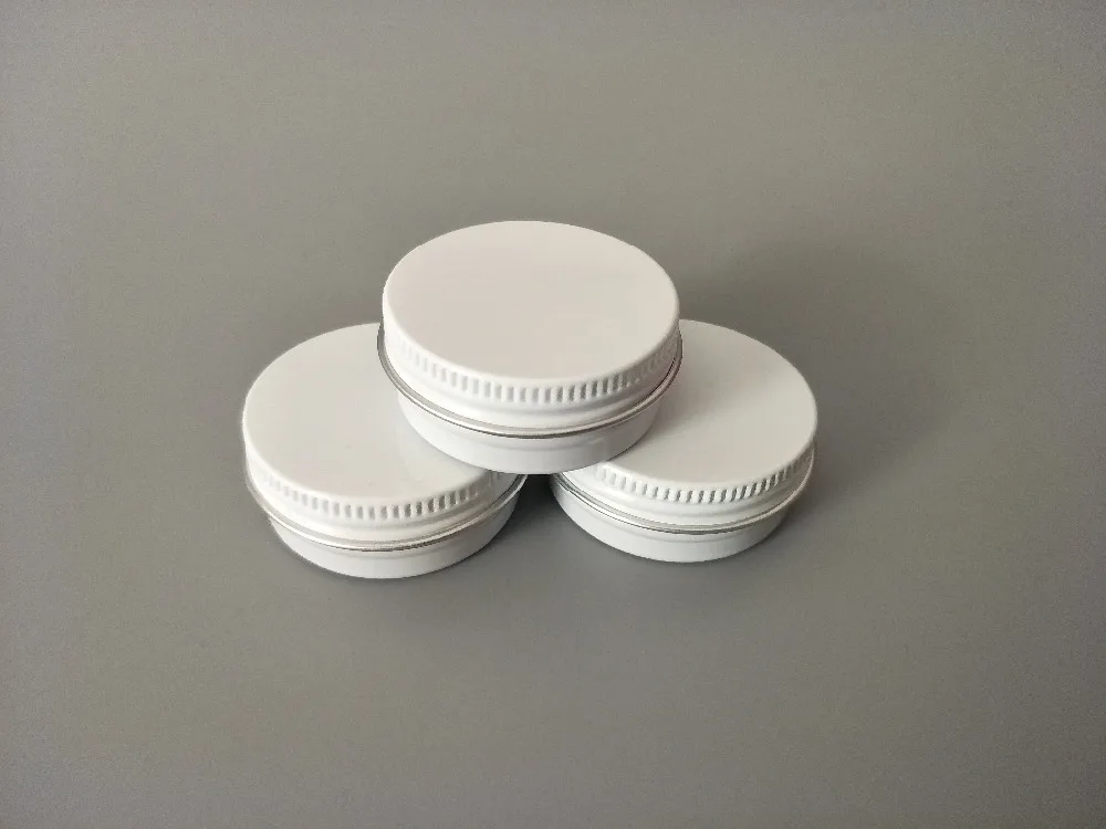 Free shipping 100pcs/lot 20g white Aluminum Cream Jar Pot Nail Art Makeup Lip Gloss 20ml white Cosmetic Metal Tin Containers
Free shipping 100pcs/lot 20g white Aluminum Cream Jar Pot Nail Art Makeup Lip Gloss 20ml white Cosmetic Metal Tin Containers