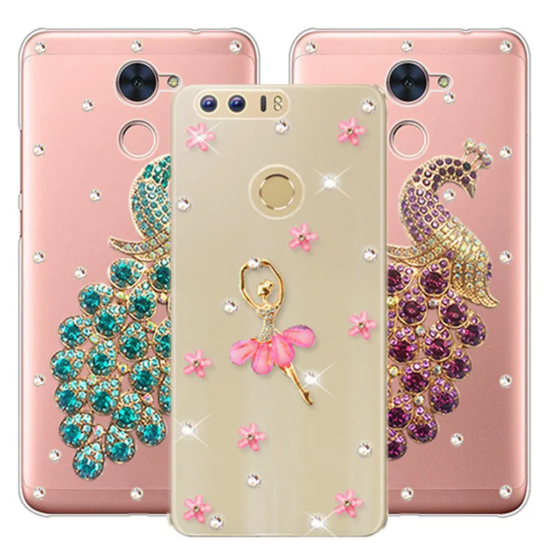 Чехлы для телефонов ZTE N3 N1 Nubia z7 Z9 Z11 mini Max Z17 MAX M2 Lite Blade X7 Стразы Кристальные чехлы |