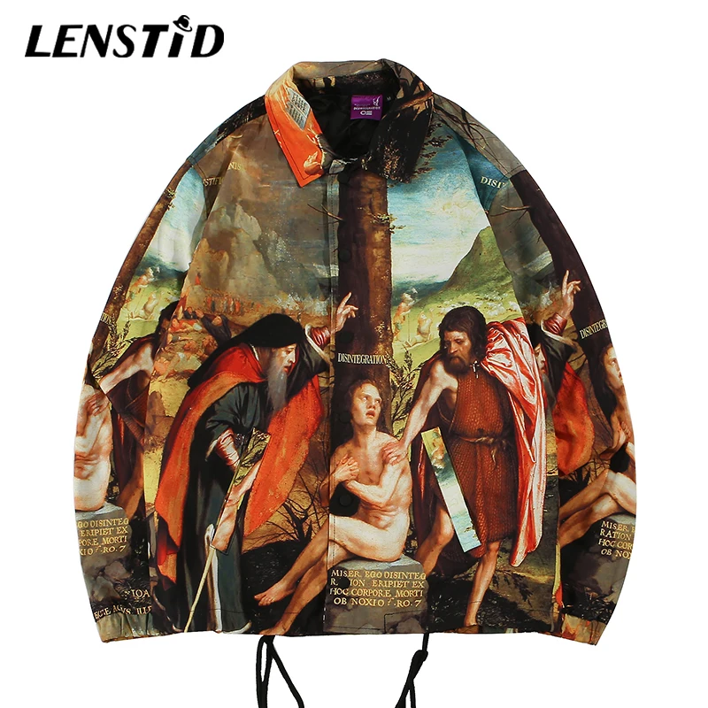 LENSTID Autumn New Men Hip Hop Jacket Streetwear Ancient Life Retro Vintage Windbreaker Harajuku Street Wear Hipster Jacket Coat
LENSTID Autumn New Men Hip Hop Jacket Streetwear Ancient Life Retro Vintage Windbreaker Harajuku Street Wear Hipster Jacket Coat