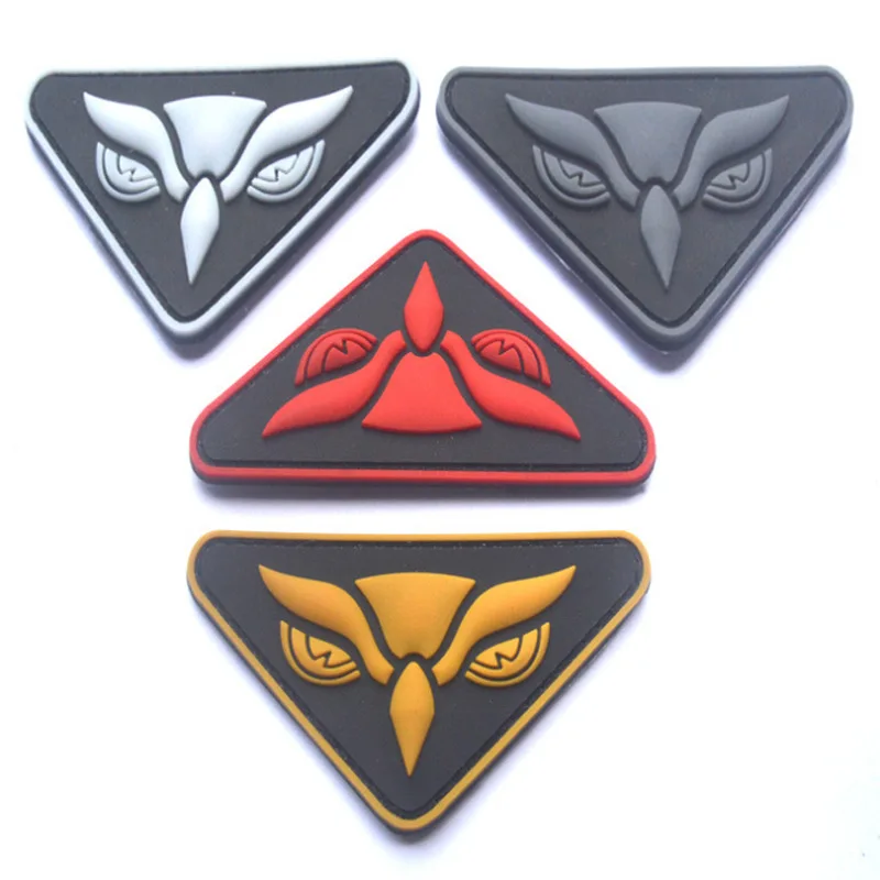 PVC Owl head Military paches ISAF combat Badge hook fastener tactical army patch morale for backpack hat vest SWAT
PVC Owl head Military paches ISAF combat Badge hook fastener tactical army patch morale for backpack hat vest SWAT