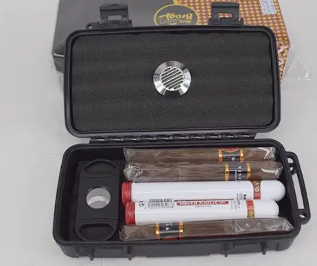 ABS Cigar Humidor with Cigars Cutter and humidifier Portable (cigar and tube exclude) -free shipping
ABS Cigar Humidor with Cigars Cutter and humidifier Portable (cigar and tube exclude) -free shipping