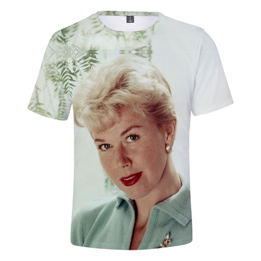 New print Doris Day 3D T-shirt men's casual T-shirt short-sleeve Doris Day 3D fashion Doris Day T shirt
New print Doris Day 3D T-shirt men's casual T-shirt short-sleeve Doris Day 3D fashion Doris Day T shirt