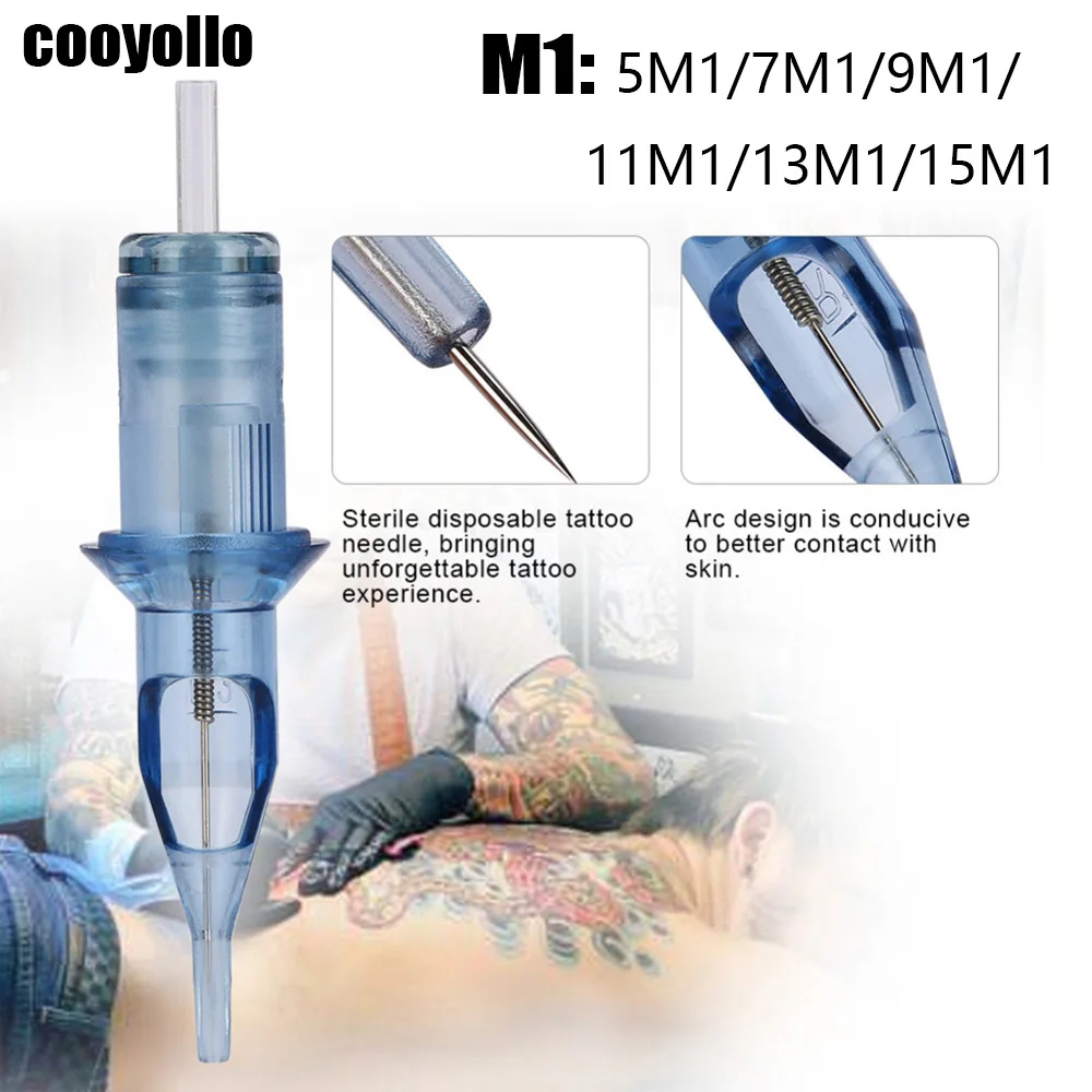 Top Grade 10pc Disposable Sterilized RL/RM/M1/RS Tattoo Microblading Needle Tattoo Pen Machine Supply 5M1/7M1/9M1/11M1/13M1/15M1
Top Grade 10pc Disposable Sterilized RL/RM/M1/RS Tattoo Microblading Needle Tattoo Pen Machine Supply 5M1/7M1/9M1/11M1/13M1/15M1